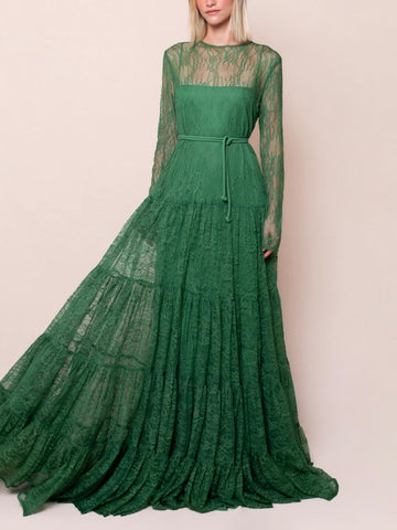 Lucille Lace Maxi Dress