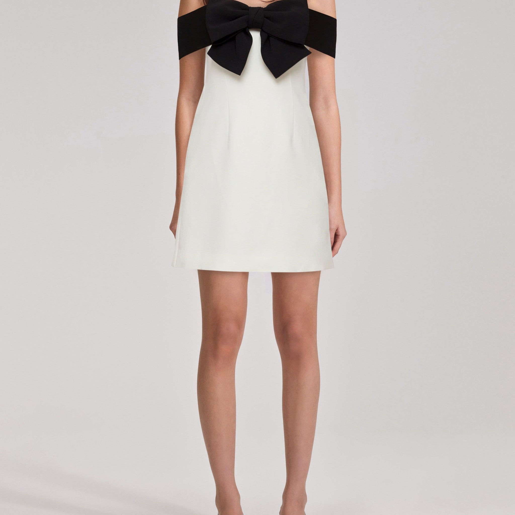 Off Shoulder Bow Dress