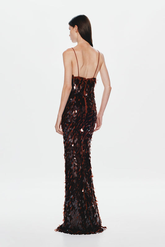 Sapphire Sequin Dress