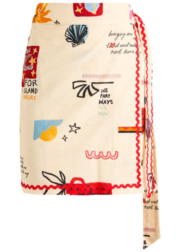 Poema Mini Jaspre Skirt