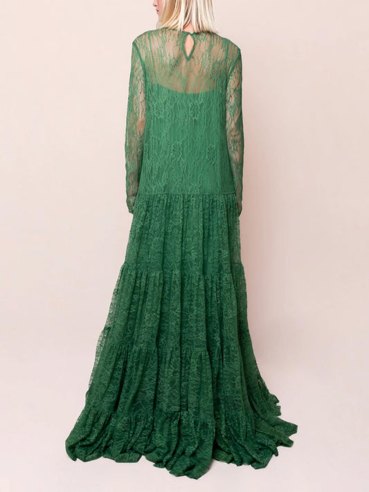 Lucille Lace Maxi Dress