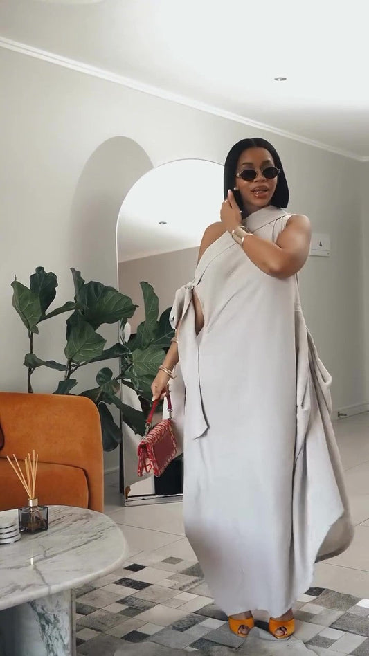 Chic irregular robe