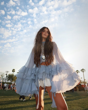 Bohemian Pleated Top
