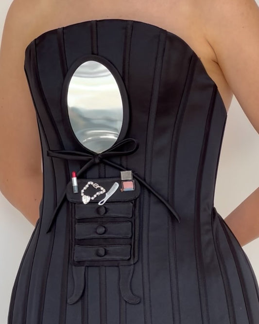 Fun Mirror Mini Dress