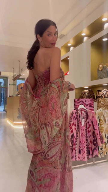 Bohemian Cashmere Oversized Dress Set