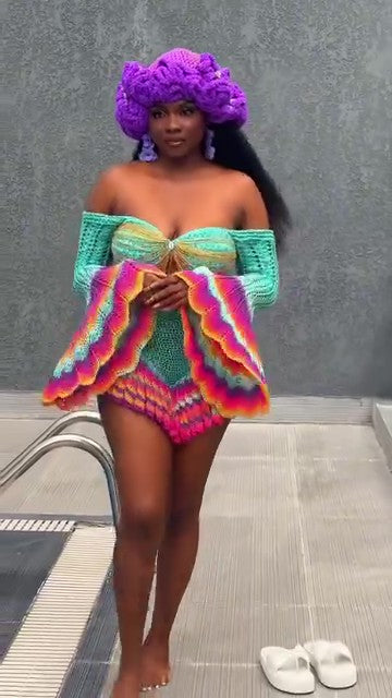 Beach Party Colorful Handwoven Set
