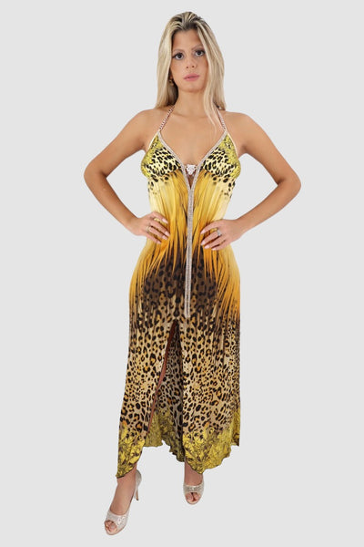 Silk Long Dress