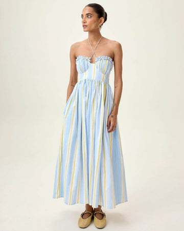 Giulia Midi Blue Dress